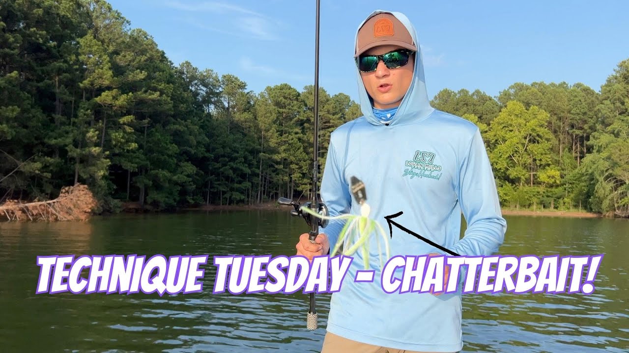 Chatterbait lure Technique Technique Tuesday! YouTube Chatterbait lure Technique Technique Tuesday! YouTube
