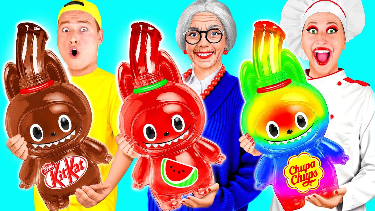 Reto De Cocina Yo vs Abuela | Increíbles Cocina Trucos de Fun Tun