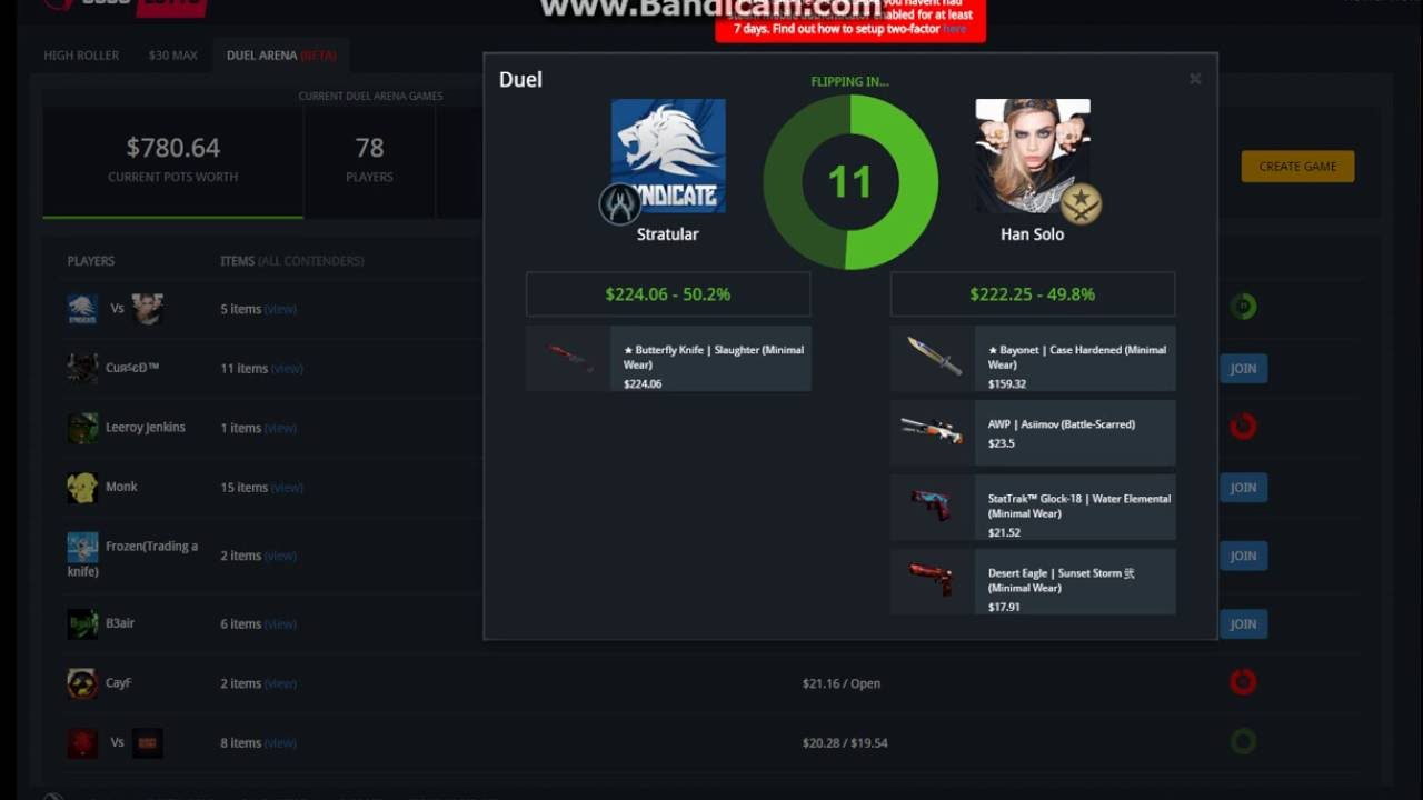 Beating Syndicate on CS:GO Lotto - YouTube