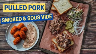 How To The Juiciest Pulled Pork, Smoked And Sous Vide