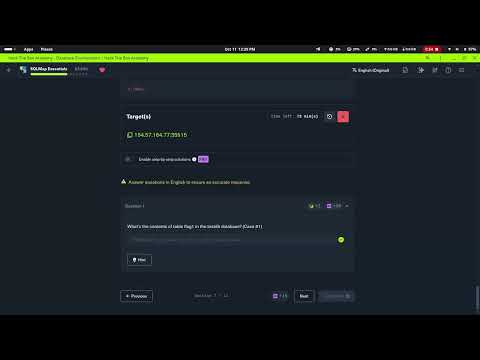 SQLMap Essentials HTB Module Section 7/11 (Database Enumeration)
