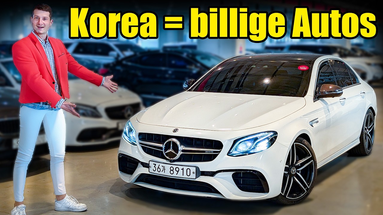 Die günstigsten Import-Fahrzeuge gibt es in Korea