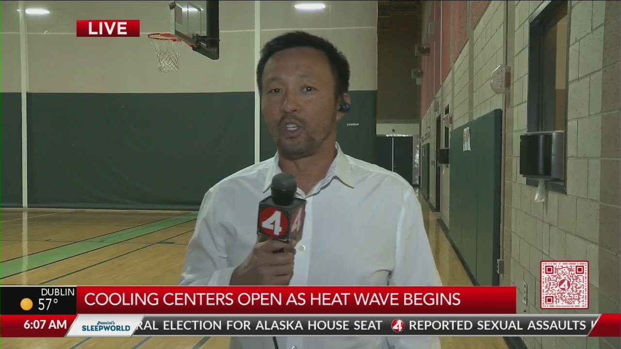 Cooling centers open as heat wave starts - YouTube