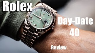 Rolex Day-Date 40 Rose Gold Review