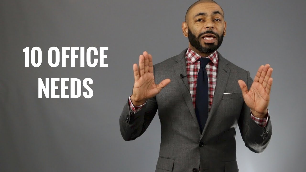 Top 10 Things Men Need In Their Offices/Accessories Men Should