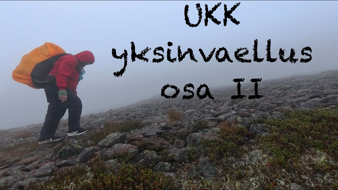 UKK yksinvaellus 110km (1-8.9. 2025) osa II / retkeily, ensimmäinen lapinvaellus/ Sokostin huiputus!