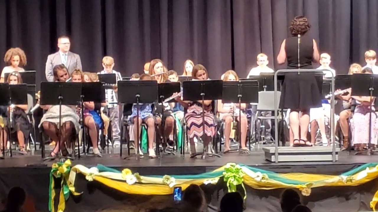 4th grade band concert - YouTube