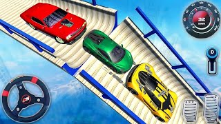 Vertical Mega Ramp Impossible Car Driving 3D - Car Stunt Tracks Racing Game - Android GamePlay  screenshot 4