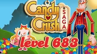 Candy Crush Saga Level 683 - ★★★
