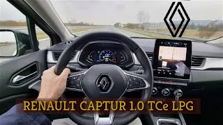 Renault Captur 1.0 TCe LPG - consumption on 130 km/h (POV / City)