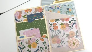 File Folder Folio Album Tutorial Easy Weekend Journaling Project!