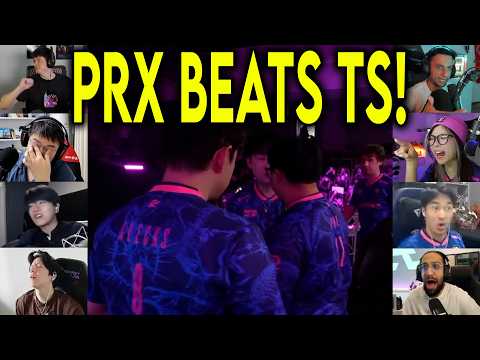 Valorant Streamers React To PRX Beating TS After An Insane Match In VCT