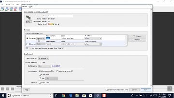 Launching a motor on/off logger UX90-004