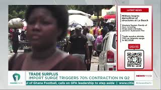 Ghana’s Trade Surplus Plunges 70% to US$1.3bn in Q2 2026