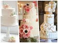 Pasteles de boda sencillos y elegantes
