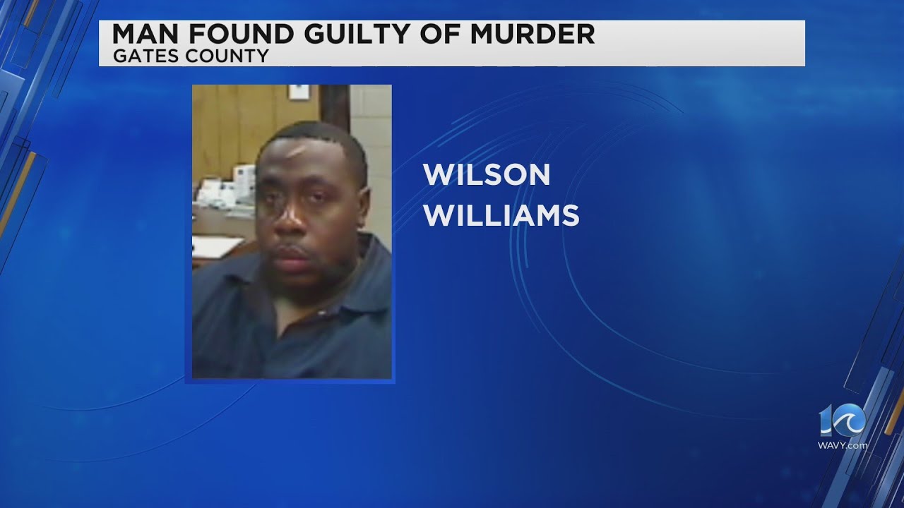 Man found guilty of murder in Gates County - YouTube
