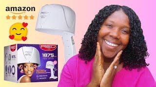 Reviewing Top Rated Amazon Hooded Dryer Red By Kiss 1875 Watt Hooded Dryer Christine Curls