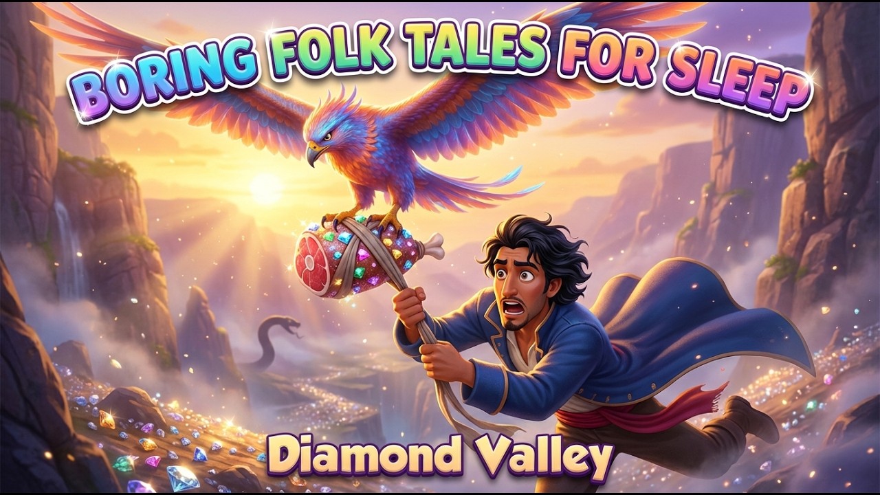 Sinbad the Sailor and His Voyage to the Valley of Diamonds | A Very Boring Folk Tale for Sleep