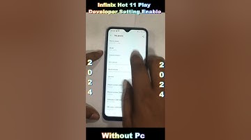 How to Activate Developer Options in Infinix Hot 11 Play | Infinix Hot 11 Play Enable Developer Mode