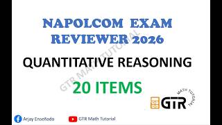 NAPOLCOM EXAM REVIEWER 2026 | Quantitative Reasoning