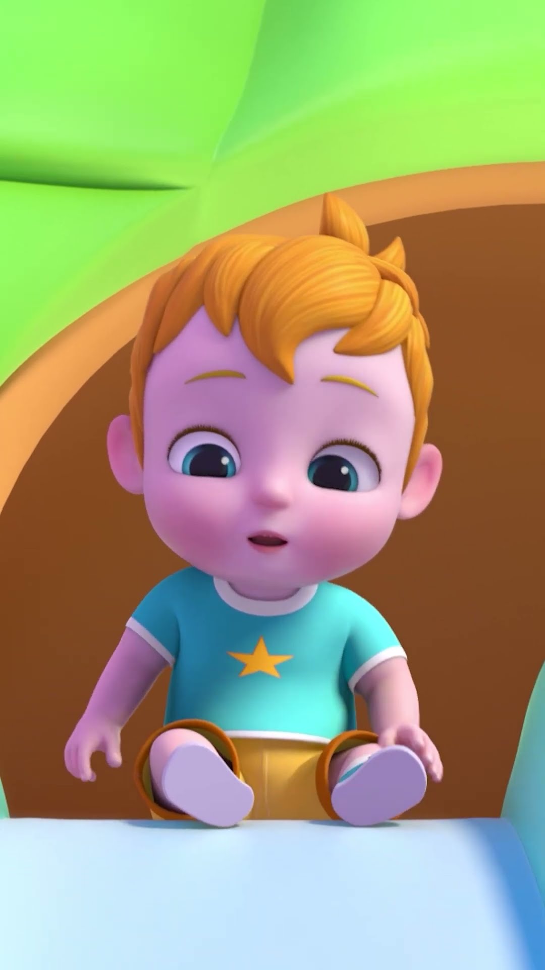 Baby Went Over the Mountain | Nursery Rhymes \u0026 Kids Songs | NuNu Tv #childrensongs #singalong