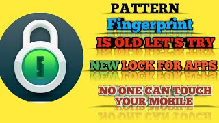 Most Top best Locks For apps Pattern lock fingerprint Is old update andriod lock || In Telugu screenshot 1