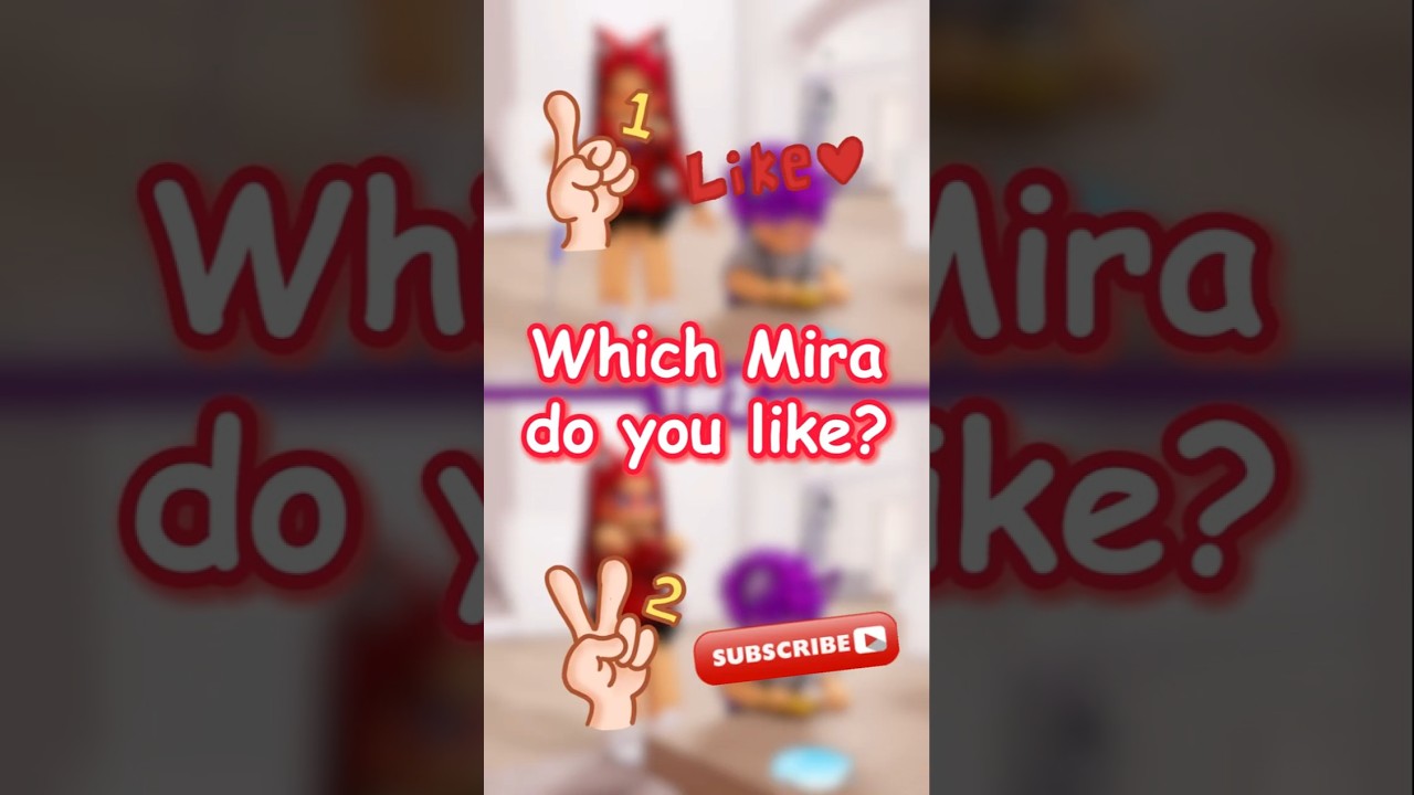 Good Mira🥰 VS Bad Mira🤬 | Michael Roblox RP