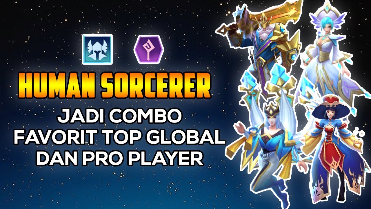 HUMAN SORCERER COMBO TOP GLOBAL DAN PRO PLAYER - CHESS RUSH  INDONESIA