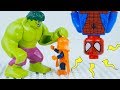 LEGO Spiderman STOP MOTION W/ LEGO Spiderman And Hulk Save City! | LEGO Spiderman | By LEGO Worlds