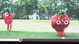 Cwacom 2 Strawberries Play Baseball