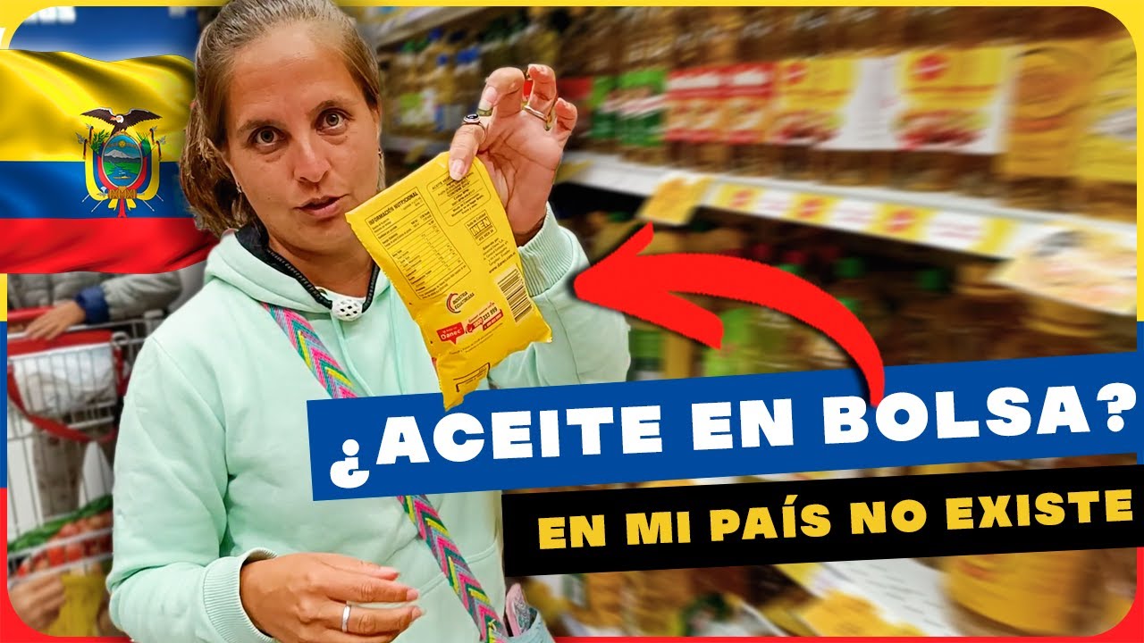 🇪🇨 SUPERMERCADOS EN ECUADOR 🛒: ¿es TODO en DÓLARES? No ESPERABAMOS encontrar ESTO 😳 |Familia Nómade|