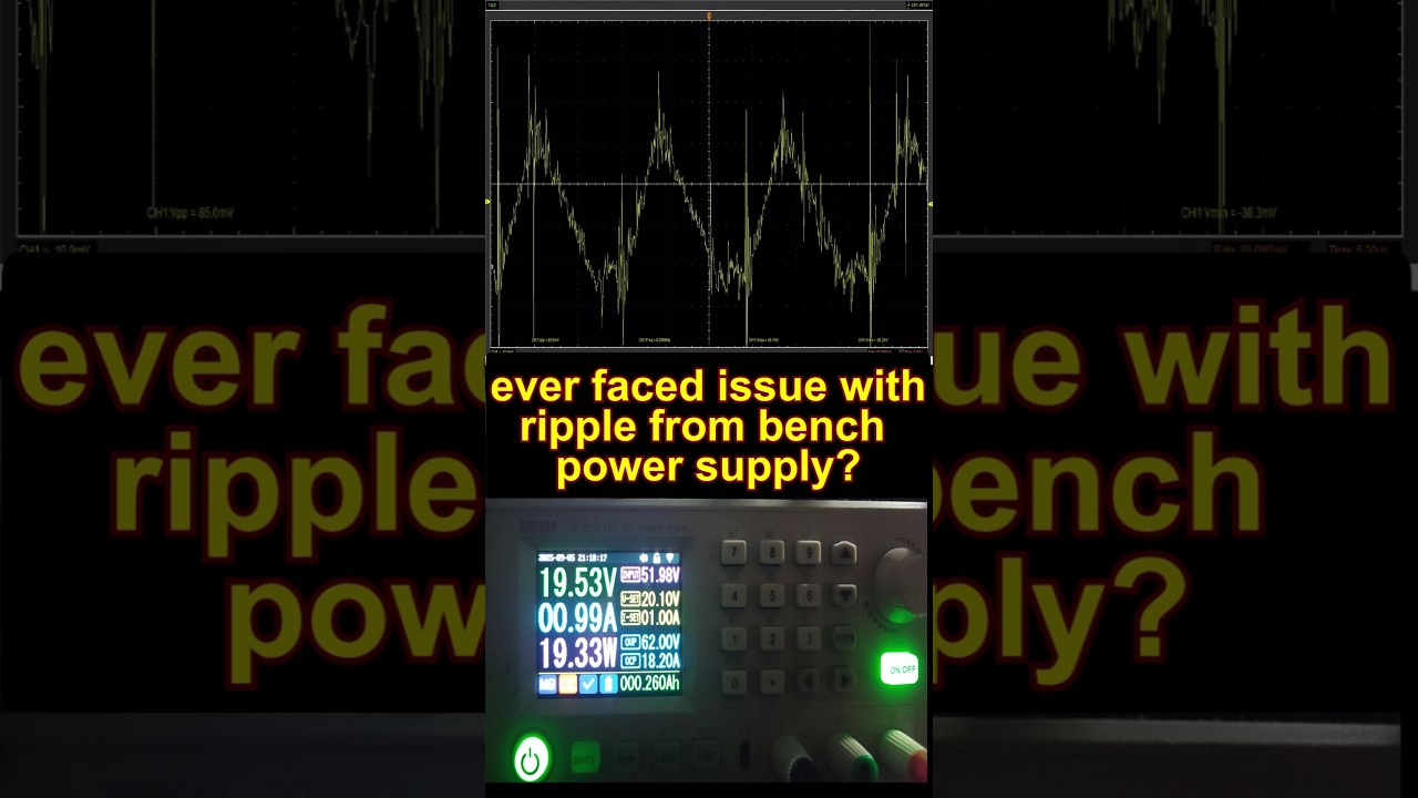 Bench PSU ripple noise 