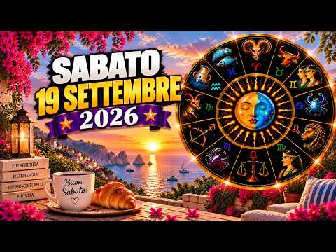 Video Oroscopo di Sabato 19 Settembre 2026 | Amore in vista per te?