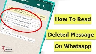 How To Read Deleted Messages On Whatsapp Messanger 2020| Read Deleted Messages Now 100% Working screenshot 3