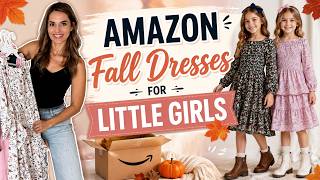 Amazon Fall Dresses for Little Girls 🍂👗 | Cute & Affordable Amazon Finds