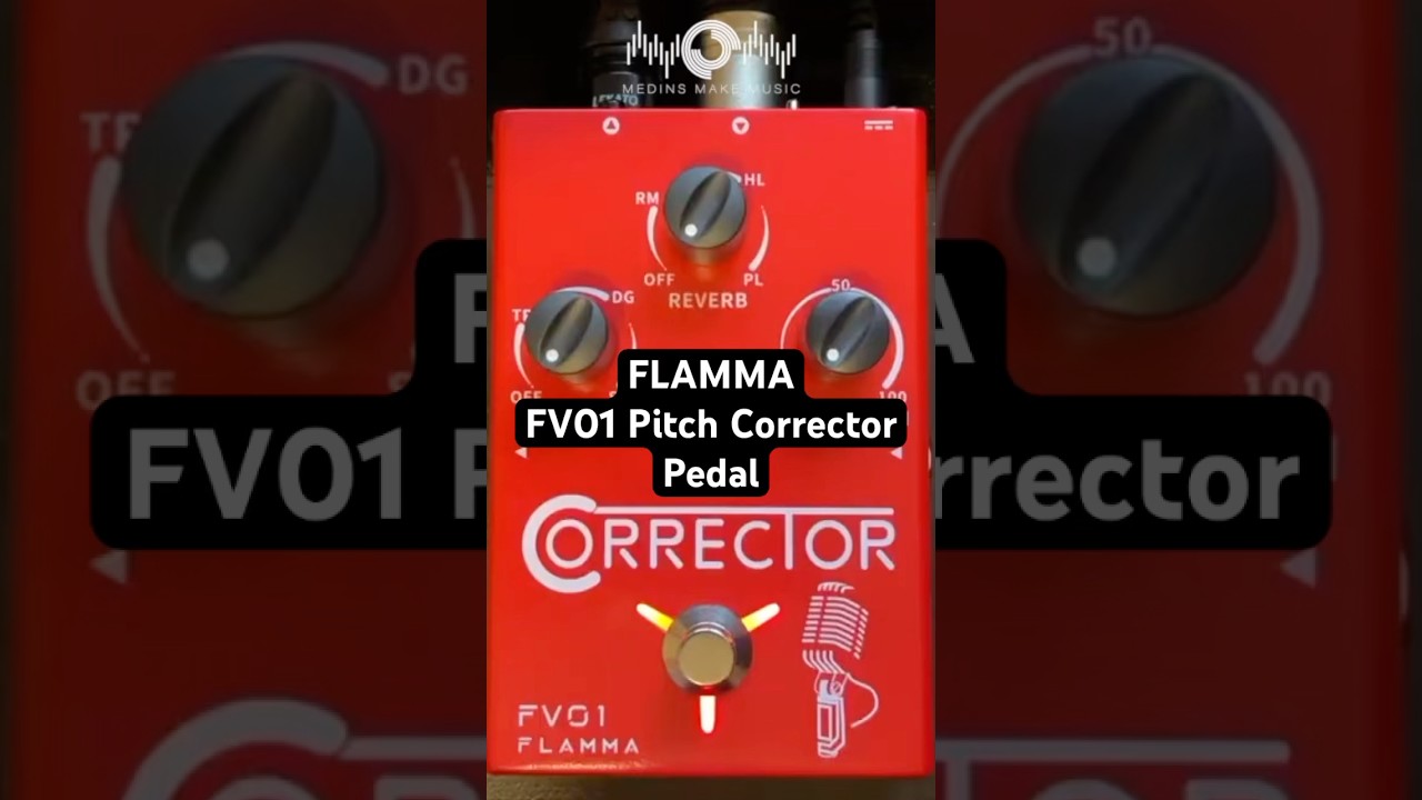 FlammaInnovation FV01 Vocal Pitch Corrector - YouTube
