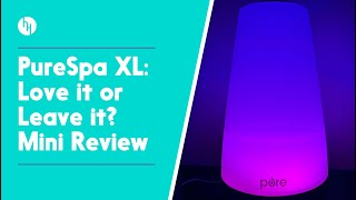 Mini Review: Pure Enrichment PureSpa XL 3-in-1 Humidifier, Essential Oil Diffuser & Mood Light