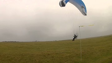 paramotor take off high wind