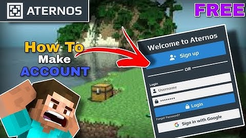 how to create aternos account |minecraft server kaise banaye | in Hindi | #aternos #minecraftserver