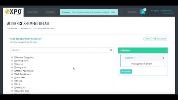 KNOREX XPO HOWTO :: Create a Third Party Segment