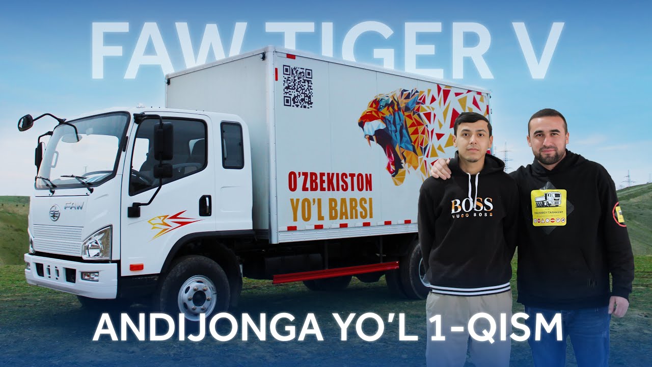 Toshkentdan Andijonga FAW Tiger V bilan! | 1-qism