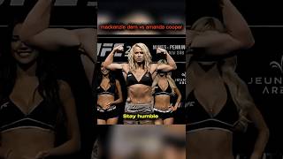 mackenzie dern vs amanda cooper #ufc #fighting #mma #power #women #shorts #edit