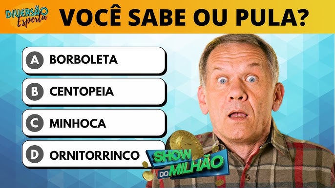 Quantas destas Perguntas Puladas do Show do Milhão PicPay Você