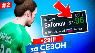 картинка: 🔥 ПРОКАЧАЛ +29 за СЕЗОН 🔥 КАРЬЕРА EA FC 24 - МАТВЕЙ САФОНОВ в ПСЖ 🔥 ФИФА КАРЬЕРА за ИГРОКА EA FC 24