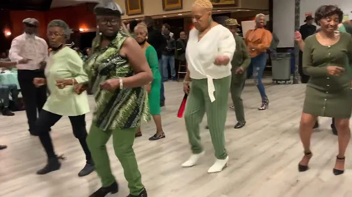 Hosea Mccain 70th Birthday - Work It Line Dance le...
