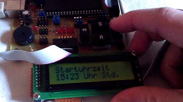 Funktionstest meiner Pumpensteuerung/Zeitschaltuhr Teil 1/2