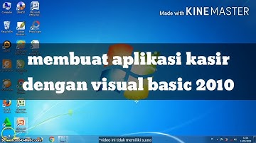TUTORIAL MEMBUAT APLIKASI KASIR DI VB 2010 EXPRESS