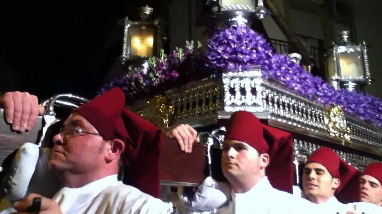 El Derribo entrando en calle Cabrillana - Lunes Santo - Semana Santa de Lucena 2012