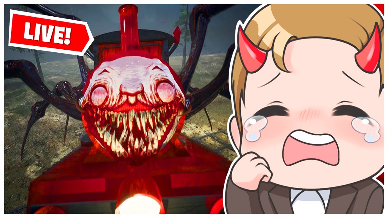 Murder Engine 🔴 *LIVE* Thomas The Murder Engine! (Choo Choo Charles) - YouTube
