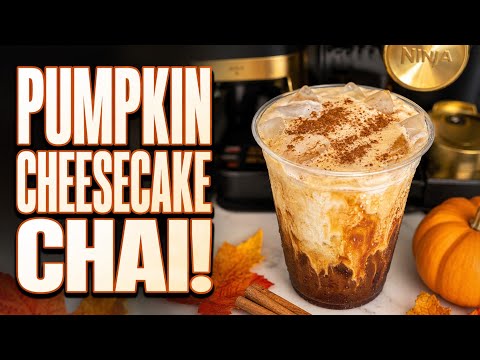 Day 7 of Skipping Starbucks… Pumpkin Cheesecake Chai Latte 🎃🍰☕️